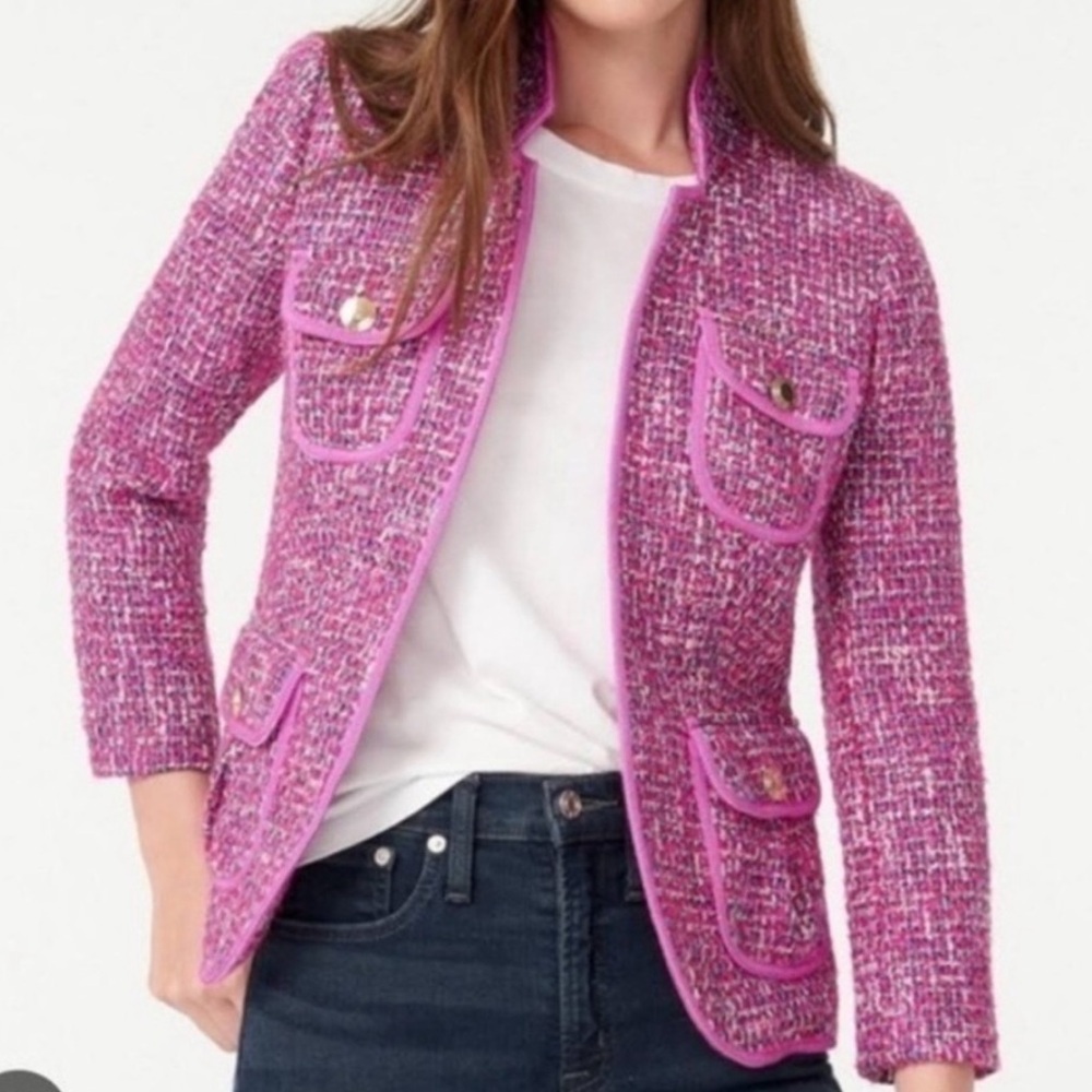 J. Crew Jackets & Coats-  Autumn Tweed Fitted Blazer NWT Size 10